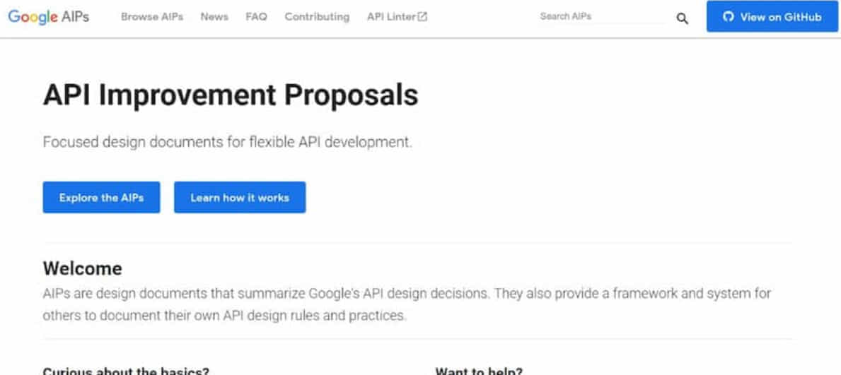 谷歌 API 设计指南